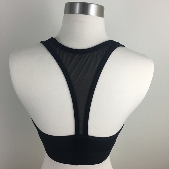 NWT Pink Victoria’s Secret Black Sports Bra - Picture 3 of 7